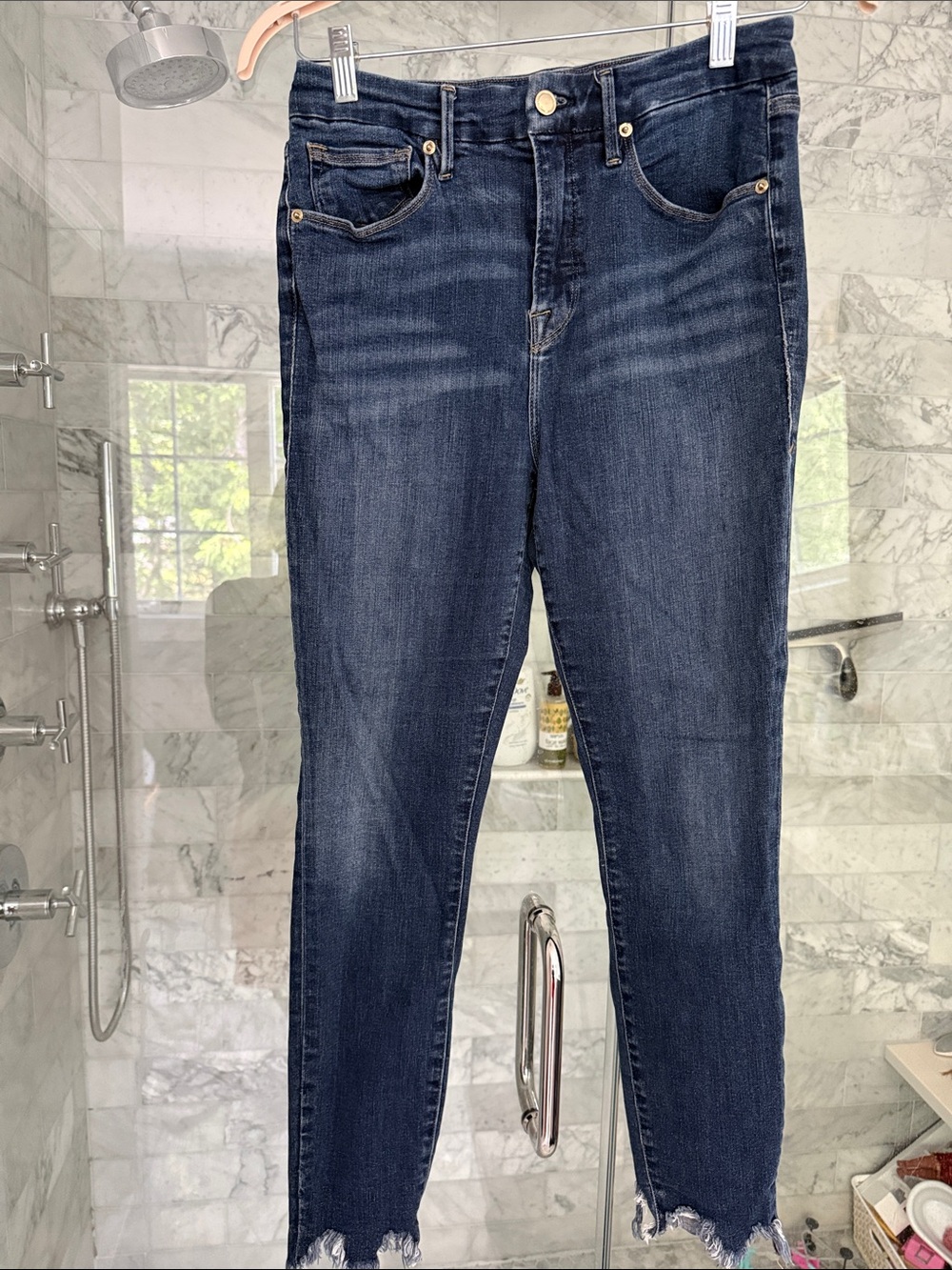 Good American - Good Waist Crop jeans size 10/30